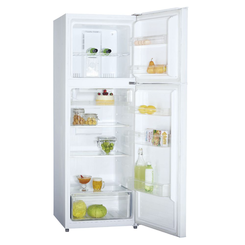 Heller 366L Fridge and Freezer White